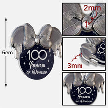 Load image into Gallery viewer, Personalized 100 Years of Wonder Wood Keychain Custom Gift