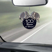 Load image into Gallery viewer, Personalized 100 Years of Wonder Mouse Car Ornament Custom Gift
