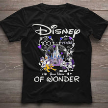 Load image into Gallery viewer, Personalized Disney 100 Years T-shirt & Hoodie Gift for Kids