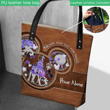 Load image into Gallery viewer, Personalized Mouse Tote Bag Custom Name Gift for Birthday