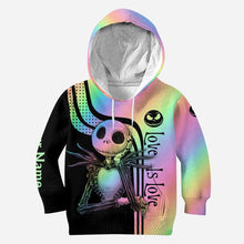 Load image into Gallery viewer, Personalized LGBT Support Hoodie and Leggings Custom Name Gift