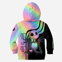 Load image into Gallery viewer, Personalized LGBT Support Hoodie and Leggings Custom Name Gift