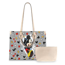 Load image into Gallery viewer, Personalized Mouse Leather Handbag Custom Name Gift for Mom