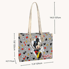 Load image into Gallery viewer, Personalized Mouse Leather Handbag Custom Name Gift for Mom