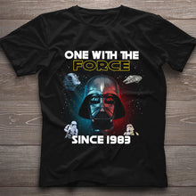 Load image into Gallery viewer, Personalized The Force T-shirt and Hoodie Custom Name Gift