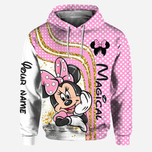 Load image into Gallery viewer, Personalized Mouse Ears Hoodie and Leggings Set Gift for Kids