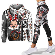 Load image into Gallery viewer, Personalized Mouse Hoodie and Leggings Set Gift for Mom