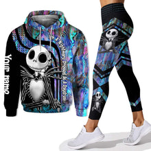 Load image into Gallery viewer, Personalized Hoodie and Leggings Set I'm A Nightmare Gift