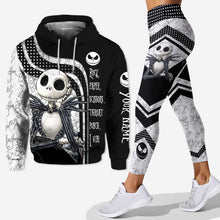 Load image into Gallery viewer, Personalized Nightmare Hoodie & Leggings Set Custom Name Gift for Halloween