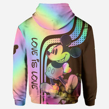 Load image into Gallery viewer, Personalized LGBT Support Hoodie and Leggings Custom Name Gift for Couples