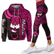 Load image into Gallery viewer, Personalized Mouse Hoodie & Leggings Set for Kids | Custom Name Gift