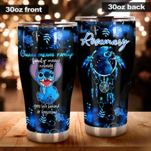 Load image into Gallery viewer, Personalized Ohana Tumbler Custom Family Gift for Mom 20oz