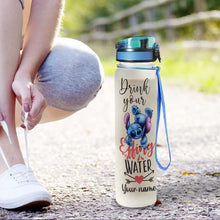 Load image into Gallery viewer, Personalized Ohana Water Tracker Bottle with Infuser for Kids