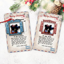 Load image into Gallery viewer, Personalized Wooden Pop Out Christmas Ornament Gift for Family