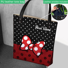 Load image into Gallery viewer, Personalized Mouse Ears Tote Bag Custom Name Gift for Kids