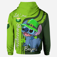 Load image into Gallery viewer, Personalized St. Patrick's Day Hoodie and Leggings Set for Families