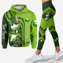 Load image into Gallery viewer, Personalized St. Patrick's Day Hoodie & Leggings Set for Adults