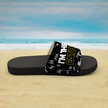 Load image into Gallery viewer, Personalized Slide Sandals Custom Name Gift for Dad