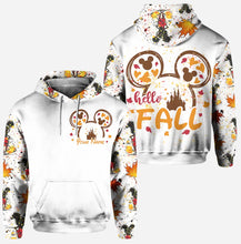 Load image into Gallery viewer, Personalized Fall Mouse Hoodie and Leggings Set for Women
