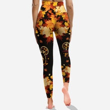 Load image into Gallery viewer, Personalized Fall Hoodie and Leggings Set Custom Name Gift