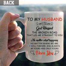 Load image into Gallery viewer, Personalized Couple Mouse Mug Custom Names Gift for Him/Her