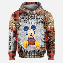 Load image into Gallery viewer, Personalized Christmas Mouse Hoodie and Leggings Set for Adults