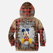 Load image into Gallery viewer, Personalized Christmas Mouse Hoodie and Leggings Set for Adults