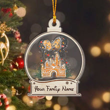 Load image into Gallery viewer, Personalized Christmas Mouse Layers Mix Ornament Gift for Family