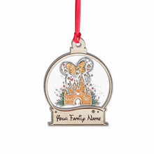 Load image into Gallery viewer, Personalized Christmas Mouse Layers Mix Ornament Gift for Family