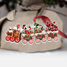 Load image into Gallery viewer, Personalized Christmas Train Ornament Custom Name Decorative Gift