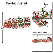 Load image into Gallery viewer, Personalized Christmas Train Ornament Custom Name Decorative Gift