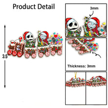 Load image into Gallery viewer, Personalized Nightmare Before Christmas Ornament with Custom Names Gift for Kids