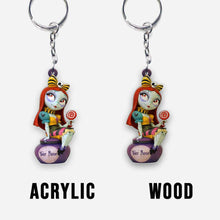 Load image into Gallery viewer, Personalized Nightmare Keychain Custom Name Gift for Her