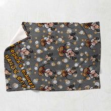 Load image into Gallery viewer, Personalized Mickey Mouse Blanket Custom Name Gift for Kids