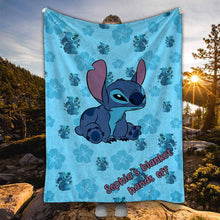 Load image into Gallery viewer, Personalized Ohana Blanket Custom Name Gift for Kids