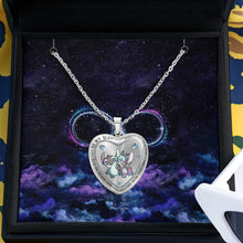 Load image into Gallery viewer, Personalized Ohana Heart Pendant Necklace for Couples - Custom Engraved Gift