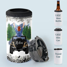 Load image into Gallery viewer, Personalized Car Can Cooler with Custom Name - Gift for Jeep Lovers
