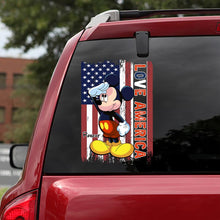 Load image into Gallery viewer, Personalized Mickey Mouse Decal Custom Name for Car & Home