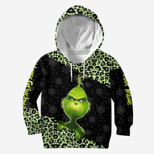 Load image into Gallery viewer, Personalized Grinch Christmas Hoodie and Leggings Set Gift
