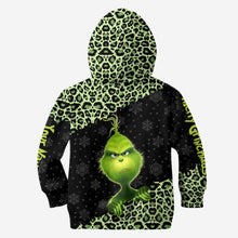 Load image into Gallery viewer, Personalized Grinch Christmas Hoodie and Leggings Set Gift