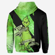 Load image into Gallery viewer, Personalized Grinch Hoodie and Leggings Set for Christmas