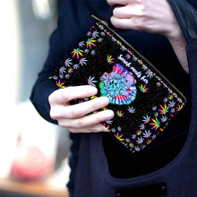 Load image into Gallery viewer, Custom Weed Pouch with Name for Travel & Cosmetics Gift