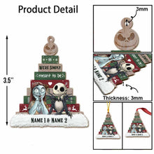 Load image into Gallery viewer, Personalized Nightmare Before Christmas Ornament Custom Names Gift