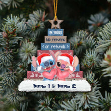 Load image into Gallery viewer, Personalized Christmas Ohana Ornament Custom Name Gift
