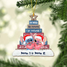 Load image into Gallery viewer, Personalized Christmas Ohana Ornament Custom Name Gift