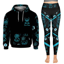 Load image into Gallery viewer, Personalized Ohana Means Family Hoodie and Leggings Set