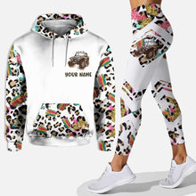Load image into Gallery viewer, Personalized Car Hoodie and Leggings Set Custom Name Gift