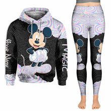 Load image into Gallery viewer, Personalized Mickey Mouse Hoodie and Leggings Set for Kids