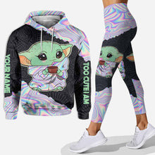 Load image into Gallery viewer, Personalized Hoodie and Leggings Set for Kids Custom Name Gift