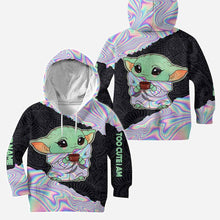 Load image into Gallery viewer, Personalized Hoodie and Leggings Set for Kids Custom Name Gift